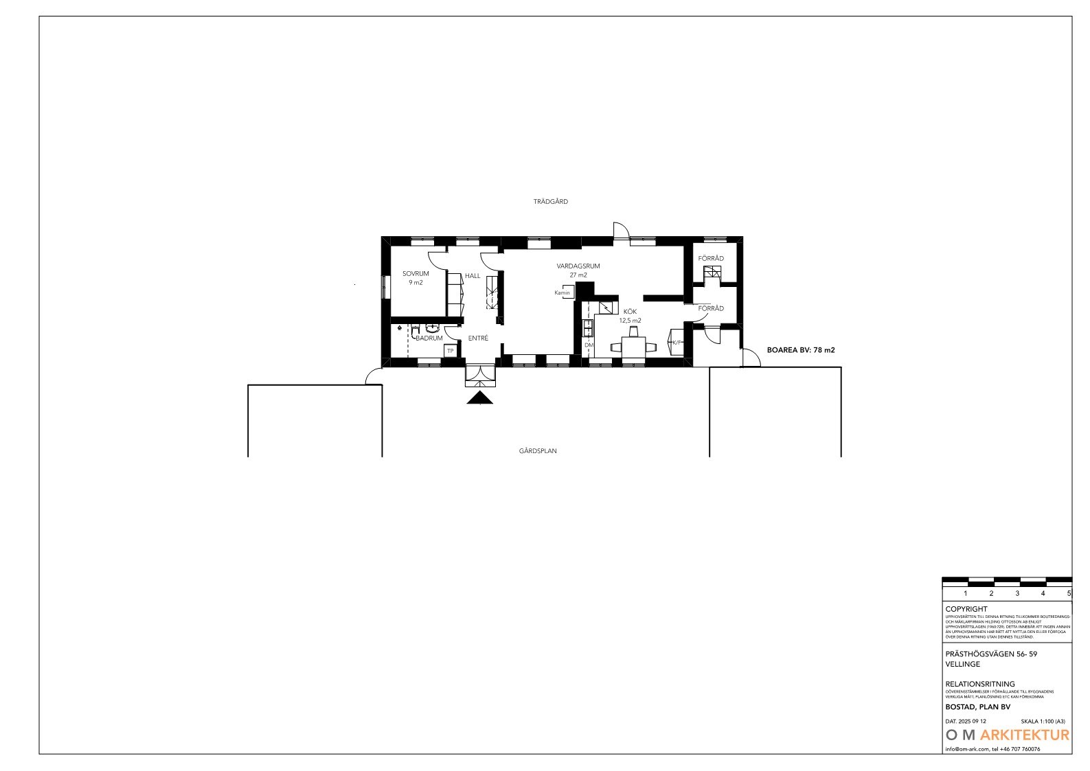 Planritning